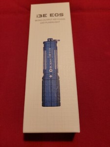 Olight i3E EOS 90 Lumens Mini Keychain light EDC New, Unopened  Olight blue