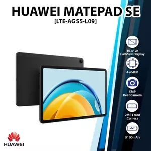 (Wi-Fi+4G) Huawei MatePad SE LTE 10.4” Octa Core HarmonyOS PC Tablet – 4GB+64GB - Picture 1 of 5