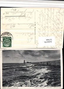 517444,Poland Seebad Swinemünde Swinoujscie Osternothafen Wellen Pommern - Picture 1 of 1