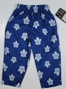 NHL Toronto Maple Leafs Kids Pajama Pants Size 2T-New - Picture 1 of 3