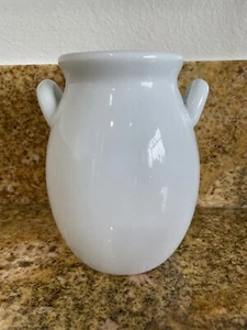 Kitchen Utensil Holder Storage White Utensil Countertop Laddle Spatulas Holder - Picture 1 of 4