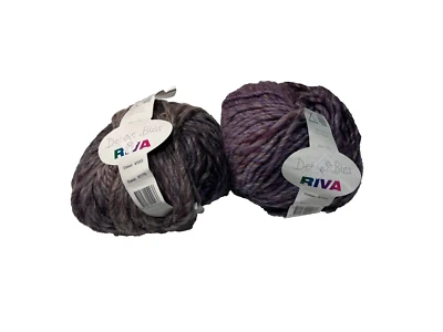 RIVA por Debbie Bliss (total de 3 en lote) suave hermosa madeja #41003 bonita gruesa Foto 1 de 2