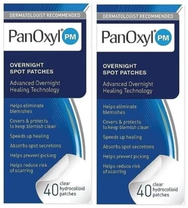 Parches de punto nocturno Panoxyl PM, tecnología avanzada de curación hidrocoloide, Fra - Imagen 1 de 4