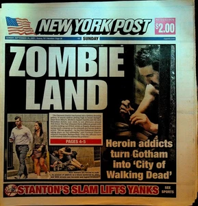 New York Post 26 de septiembre de 2021 Giancarlo Stanton Eli Manning Daniel Jones - Imagen 1 de 2