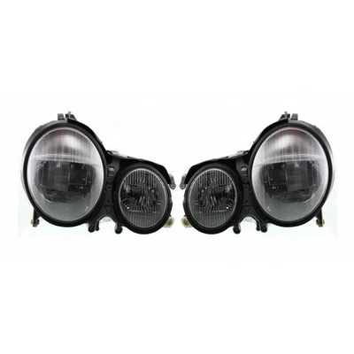Par de faros para Mercedes-Benz E430 2000 2001 2002 para MB2502105 | MB2503105 Foto 1 de 4