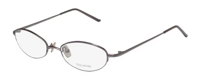 NUEVAS GAFAS VERA WANG V05 OJO DE GATO METAL 47-17-130 PÚRPURA MEDIO BORDE LI MUJER Foto 1 de 4