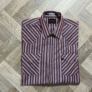 Vintage Plains Western Wear Striped Shirt โ XLT Tall Fit - Picture 1 of 8