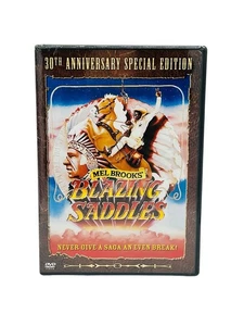 Blazing Saddles (DVD, 1974) Mel Brooks 30th Anniversary Edition Brand New Sealed - Picture 1 of 2
