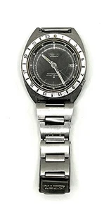 Seiko GMT Navigator Timer Automatik 6117-8000 wasserdicht Datum Vintage läuft - Bild 1 von 6