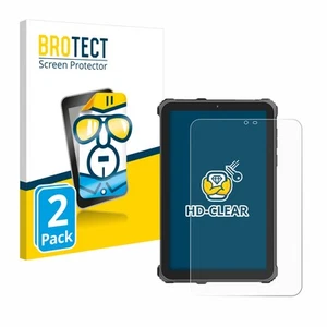 2x Display Schutz Folie für Oukitel RT3 Pro Zubehör Transparent - Bild 1 von 6