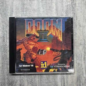 DOOM II PC CD-ROM 1994 Jewel Case – id Software GT Interactive – Complete! - Picture 1 of 4