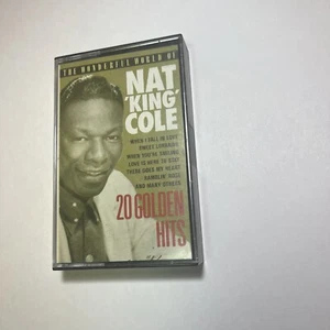 NAT ‘KING’ COLE 20 GOLDEN HITS Vintage Cassette - Picture 1 of 12