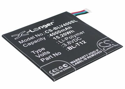 4000mAh OEM Battery For LG Pad 7.0,V400,V410;P/N:BL-T12,EAC62438201 - Image 1 of 4