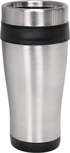 Autobecher Doppelwand 450ml - Edelstahl Thermosbecher, Isobecher/ Kaffeebecher - Bild 1 von 8