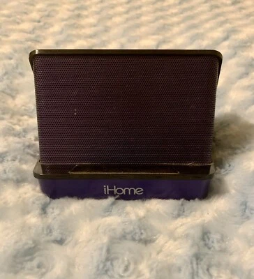 Altavoz estéreo recargable portátil iHome negro iHM27 Foto 1 de 4