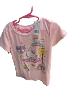 Hello Kitty By Sanrio T-Shirt ~ NWT (size M In Kids) - Picture 1 of 3
