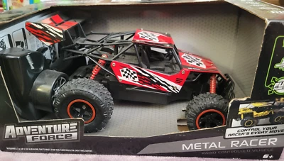 NEW Adventure Force Metal Racer Radio Controlled Vehicle, Red 2.4 GHZ - Image 1 of 4