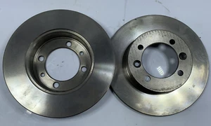 Df2878 Graf Pair Of Solid Brake Discs Front Renault R9 Genuine Oem 7700677045 - Picture 1 of 3