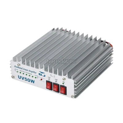 Amplificador Lineal Walkie Talkie Dúplex Doble Banda UV BJ-UV50W 136-174/400-470MHz Foto 1 de 4