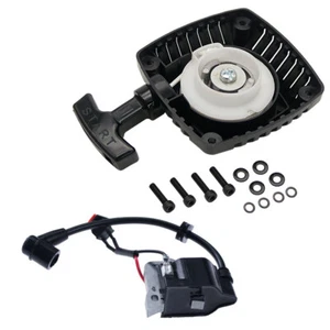 Ignition Coil And Pull Start For 23cc-71cc Fit 1/5 HPI BAJA LOSI GOPED REDCAT - Picture 1 of 9