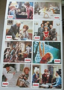ANNIE ORIGINAL 11X14 LOBBY CARD SET OF 8 CAROL BURNETT AILEEN QUINN 1982 ORPHAN