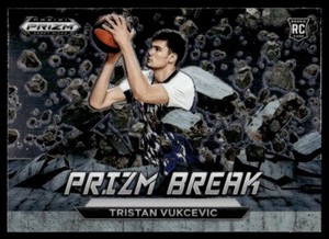 Tristan Vukcevic Rookie 2023-24 Panini Prizm Draft Picks Break #14 BAsketball