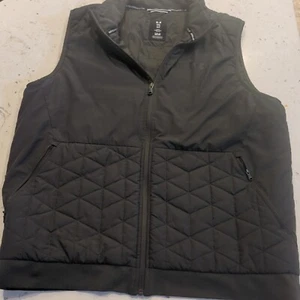 Mens XXL Under Armour Down Pertex Storm Coldgear Green puffer vest - Picture 1 of 12