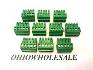 Direct Replacement of Phoenix Contact 1840395 5-Pole 3.5mm Lot of 10 Ohio Seller