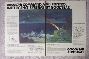 5/1983 PUB GOODYEAR ADVANCED RADAR COMMAND & CONTROL ORIGINAL AD - Picture 1 of 1