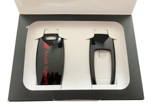 Original Audi Sport Schlüssel Tasche Cover für A3 8Y A6 C8 A7 4K A8 Q7 Q8 e-tron - Picture 1 of 3