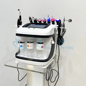Máquina facial peeling piel hidroaqua 10 en 1 espinillas eliminar agua dermoabrasión - Imagen 1 de 7