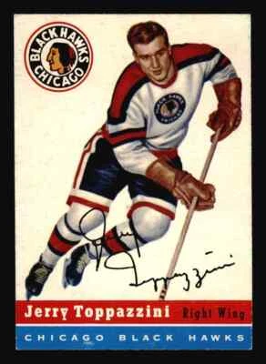 1954 Topps #21 Jerry Toppazzini - NM - Image 1 of 2