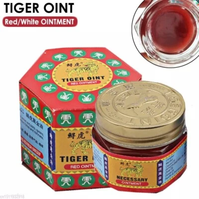 Tiger Balm original Ointment Red White Oil Chinese Medicinal 19.5G - Image 1 of 3