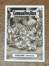 2023 Garbage Pail Kids GPK Oh the Horror-ible Sepia Goldie Voyage 15b
