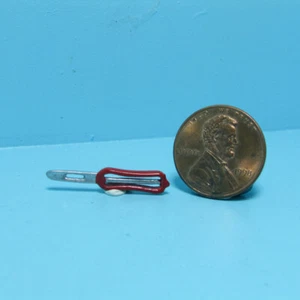 Dollhouse Miniature Metal Kitchen Vegetable Potato Peeler MUL4985 - Picture 1 of 1