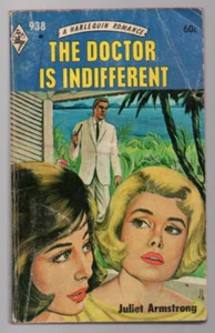 The Doctor is Indifferent 1985 Paperback Book Juliet Armstrong Harlequin Romance - Picture 1 of 4