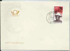 GDR (DDR) ex 1958 real FDC - Picture 1 of 1