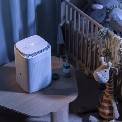 1.6L Portable Dehumidifier Tank Air Purifier for Home Condensation Moisture Damp - Image 1 of 4