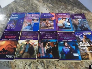 Harlequin Intrigue Paperbacks - Lot Of 10 Books - Picture 1 of 19