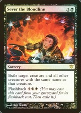 Mtg-sever the bloodline/interrupt the lineage | innistrad [foil] nm eng