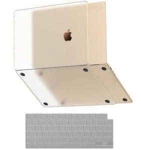 Hard Shell + Translucent Keyboard Cover for MacBook Air 15 inch Case M3 M2 2024 - Picture 1 of 10