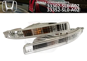 HONDA Genuine ACURA 91-96 NSX NA1 Clear Front Bumper Lenses Lights Set Japan - Picture 1 of 9