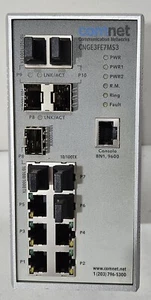 Conmutador Ethernet administrado endurecido ComNet CNGE3FE7MS3 10 puertos 10/100/1000TX - Imagen 1 de 6