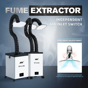 SFX 135W Fume Extractor 3 Stage Filter Air Purifier for Laser Engraver Cutter - Picture 1 of 7