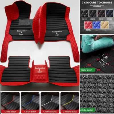 For Jaguar E-pace F-Pace F-Type I-Pace S-Type X-Type Car Floor Mat Carpets Rugs - Imagem 1 de 4