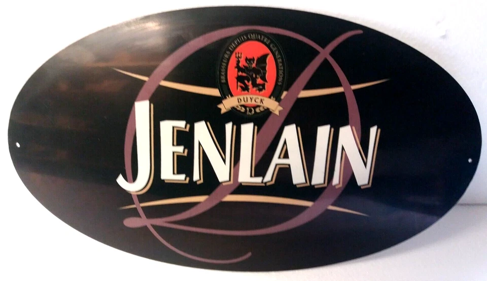 COLLECTOR , TOLE PUBLICITAIRE JENLAIN , ref JN31 - Photo 1/1