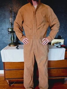 Vintage Walls Zero Zone Coveralls Snowsuit USA made Premium Outerwear Med Tall - Picture 1 of 12