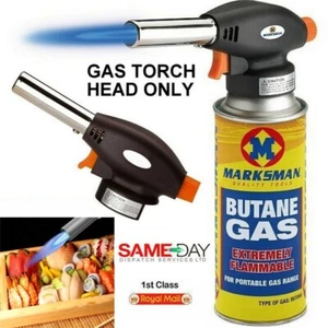 Bruciatore Torcia Soffiatore Gas Butano Lanciafiamme Campeggio Saldatura BBQ Strumento Accensione Auto - Foto 1 di 5