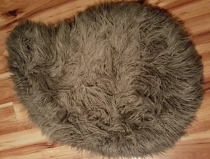 Premium Faux Flokati Fur Shaggy Shag Pet Bed ~ Soft Padded - PICKUP AVAIL IN NH - Picture 1 of 6