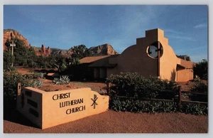 Christ Lutheran Church Sedona Arizona Postcard Psalm 121 - Picture 1 of 2